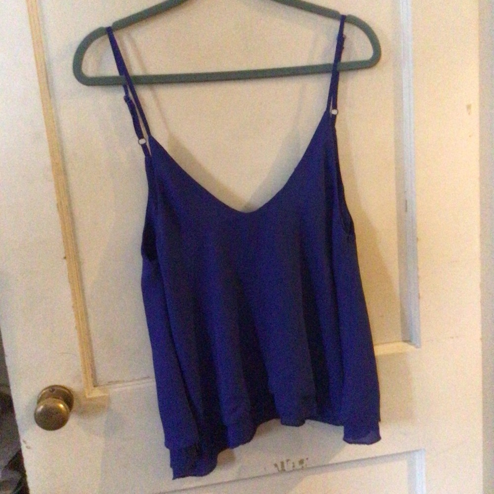 Tobi Royal Blue Camisole Top
